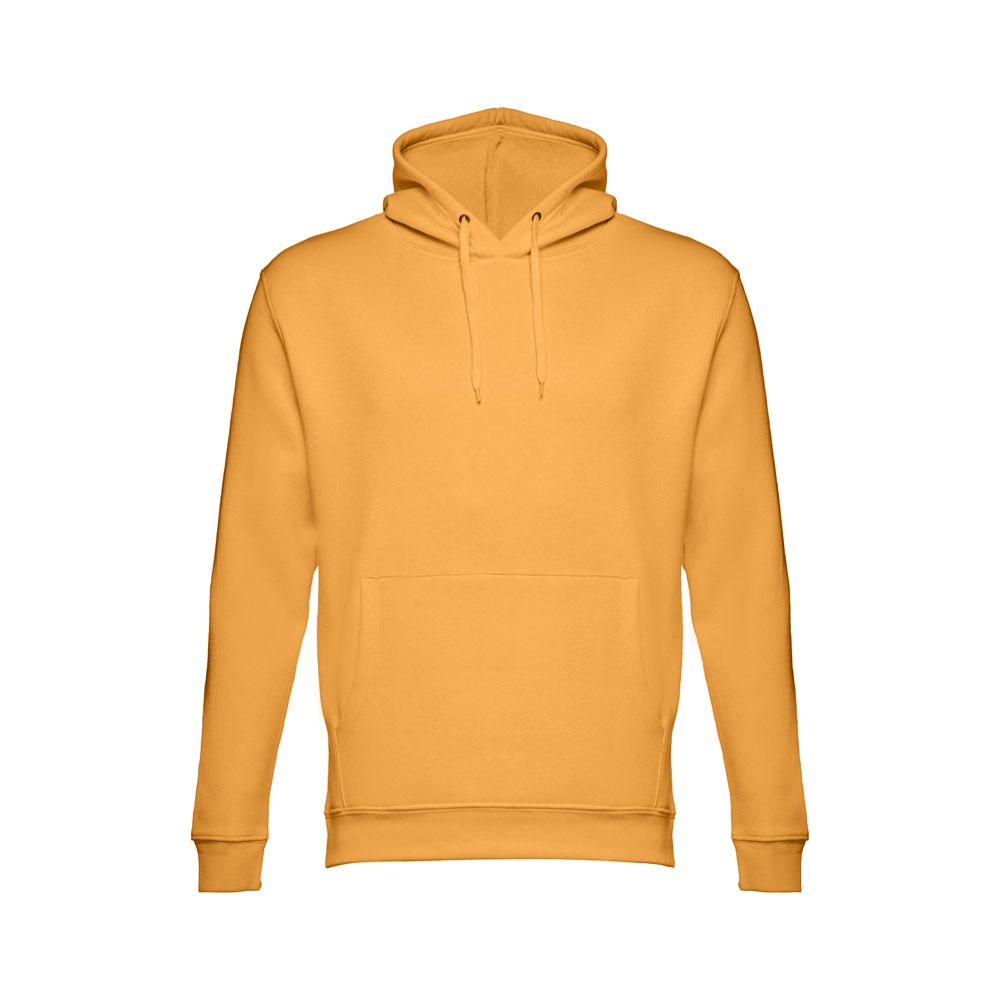 THC PHOENIX. Bluza (unisex) z kapturem z bawełny i poliestru P033468S ciemny żółty