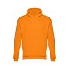 THC PHOENIX. Bluza (unisex) z kapturem z bawełny i poliestru P033468S pomarańczowy