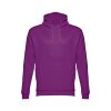 THC PHOENIX. Bluza (unisex) z kapturem z bawełny i poliestru P033468S purpurowy
