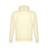 THC PHOENIX. Bluza (unisex) z kapturem z bawełny i poliestru P033468S pastelowy żółty