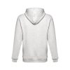 THC PHOENIX. Bluza (unisex) z kapturem z bawełny i poliestru P033468S biały melanż