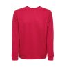 THC COLOMBO. Bluza (unisex) z włoskiego materiału frotte bez zapięcia P040816S czerwony