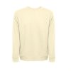 THC COLOMBO. Bluza (unisex) z włoskiego materiału frotte bez zapięcia P040816S pastelowy żółty