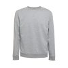 THC COLOMBO. Bluza (unisex) z włoskiego materiału frotte bez zapięcia P040816S jasnoy szary melanż