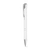BETA SOFT. Aluminiowy długopis o gumowym wykończeniu P035184S biały
