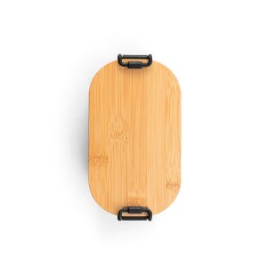 MAHLEB. Szczelne pudełko z PP z bambusową pokrywką P145128S ST-94390-W MAHLEB. Szczelne pudełko z PP z bambusową pokrywką P145128S ST-94390-W