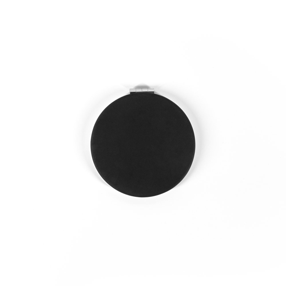 FREYA. Dwustronne okrągłe lusterko z matową powłoką PU P145290S ST-95112-W