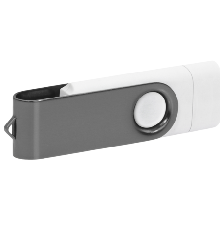 Pamięć USB PD-6 OTG-C P061621U biały / grafitowy