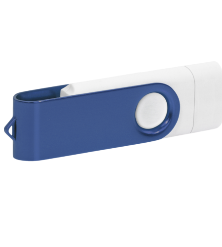 Pamięć USB PD-6 OTG-C P061621U biały / granatowy