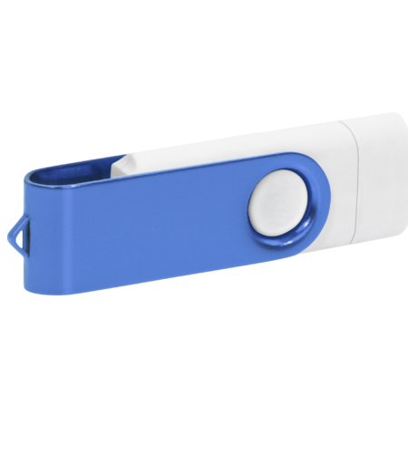 Pamięć USB PD-6 OTG-C P061621U biały / niebieski