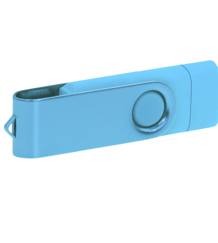 Pamięć USB PD-6 OTG-C P061621U błękitny / błękitny