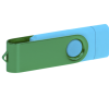 Pamięć USB PD-6 OTG-C P061621U błękitny / ciemnozielony