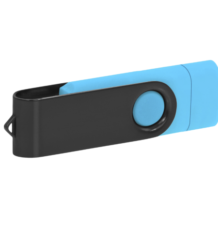 Pamięć USB PD-6 OTG-C P061621U błękitny / czarny