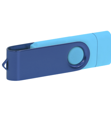 Pamięć USB PD-6 OTG-C P061621U błękitny / granatowy