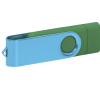 Pamięć USB PD-6 OTG-C P061621U ciemnozielony / błękitny