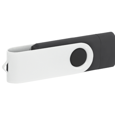 Pamięć USB PD-6 OTG-C P061621U czarny / biały