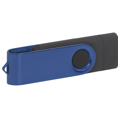 Pamięć USB PD-6 OTG-C P061621U czarny / granatowy