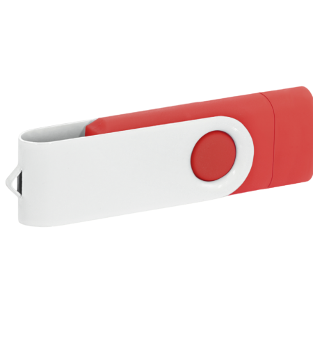 Pamięć USB PD-6 OTG-C P061621U czerwony / biały