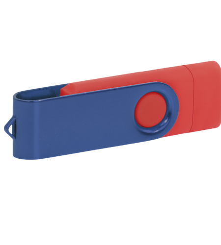 Pamięć USB PD-6 OTG-C P061621U czerwony / granatowy
