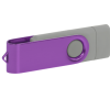 Pamięć USB PD-6 OTG-C P061621U grafitowy / fioletowy