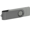 Pamięć USB PD-6 OTG-C P061621U grafitowy / grafitowy