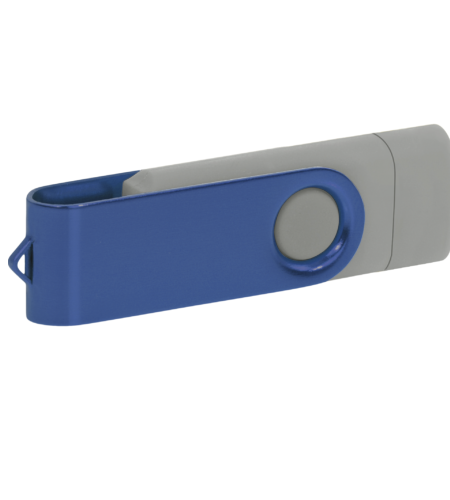 Pamięć USB PD-6 OTG-C P061621U grafitowy / granatowy