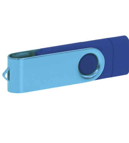 Pamięć USB PD-6 OTG-C P061621U granatowy / błękitny