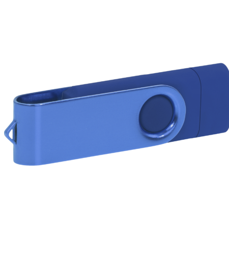 Pamięć USB PD-6 OTG-C P061621U granatowy / niebieski