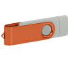 Pamięć USB PD-6 OTG-C P061621U jasnoszary / pomarańczowy