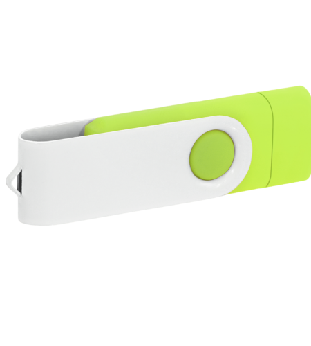 Pamięć USB PD-6 OTG-C P061621U jasnozielony / biały