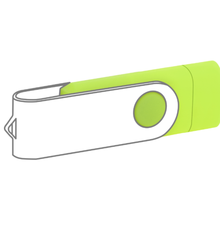 Pamięć USB PD-6 OTG-C P061621U jasnozielony / miks kolorów