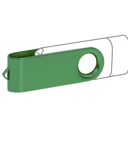 Pamięć USB PD-6 OTG-C P061621U miks kolorów / ciemnozielony