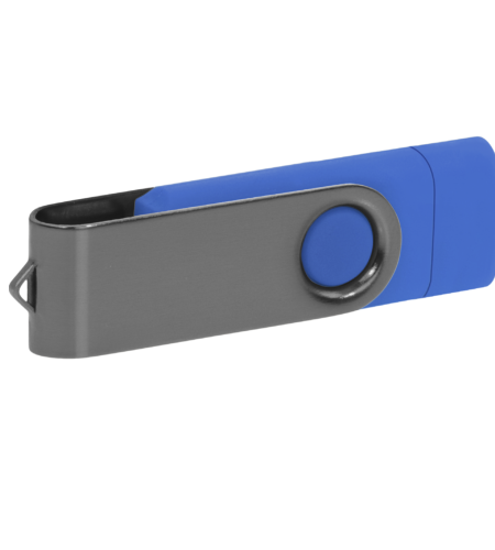 Pamięć USB PD-6 OTG-C P061621U niebieski / grafitowy