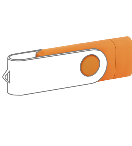 Pamięć USB PD-6 OTG-C P061621U pomarańczowy / miks kolorów