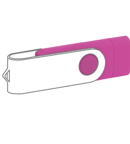 Pamięć USB PD-6 OTG-C P061621U różowy / miks kolorów