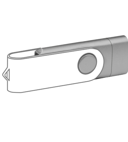 Pamięć USB PD-6 OTG-C P061621U srebrny / miks kolorów