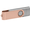 Pamięć USB PD-6 OTG-C P061621U srebrny / rose gold