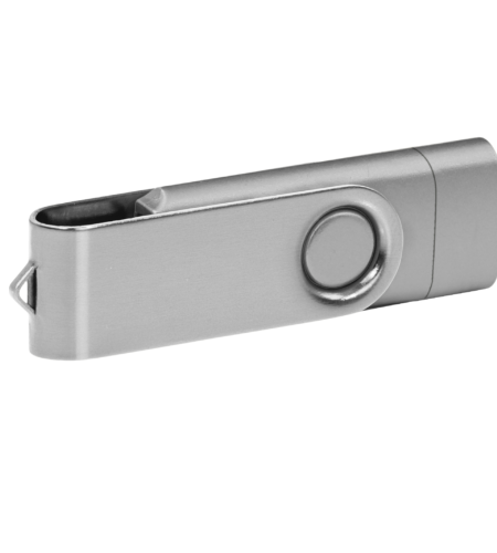 Pamięć USB PD-6 OTG-C P061621U srebrny / srebrny