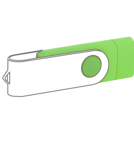 Pamięć USB PD-6 OTG-C P061621U zielony / miks kolorów