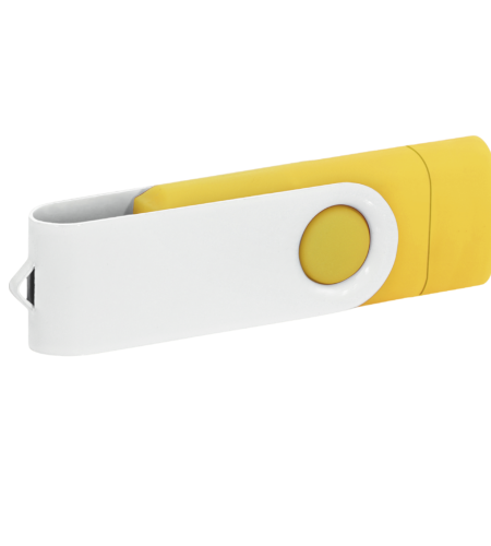 Pamięć USB PD-6 OTG-C P061621U żółty / biały