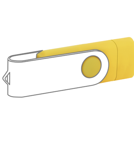 Pamięć USB PD-6 OTG-C P061621U żółty / miks kolorów