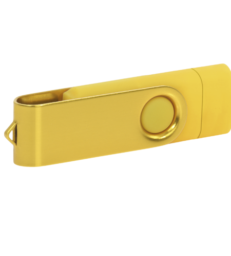 Pamięć USB PD-6 OTG-C P061621U żółty / żółty