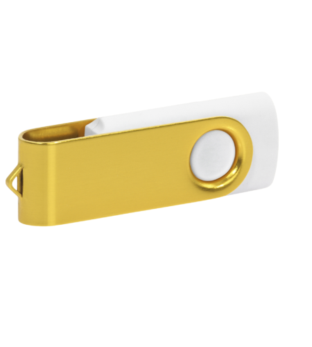 Pamięć USB PD-6 P056963U biały / żółty Pamięć USB PD-6 P056963U biały / żółty