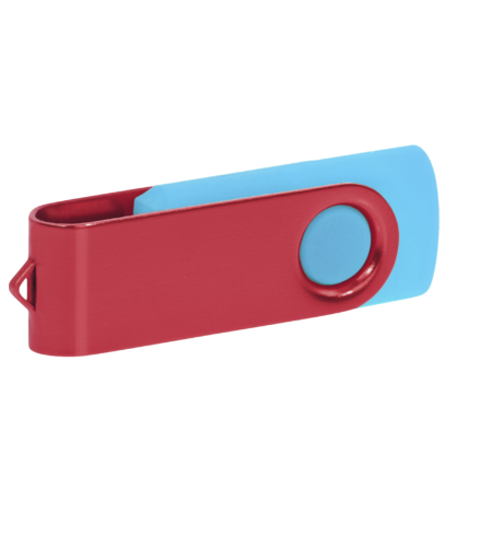 Pamięć USB PD-6 P056963U błękitny / czerwony Pamięć USB PD-6 P056963U błękitny / czerwony