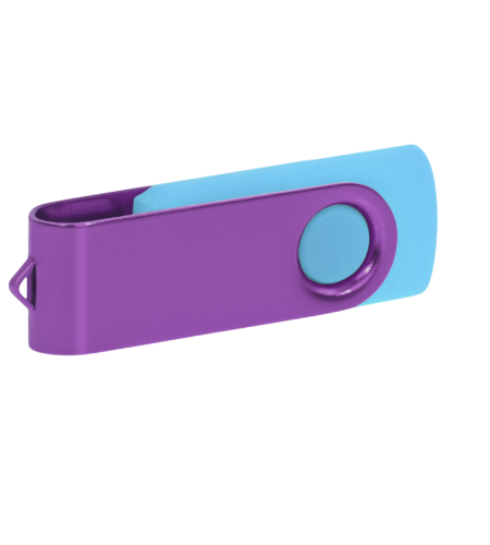 Pamięć USB PD-6 P056963U błękitny / fioletowy Pamięć USB PD-6 P056963U błękitny / fioletowy