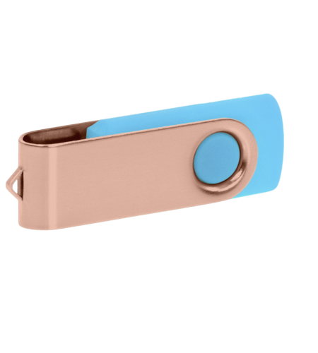 Pamięć USB PD-6 P056963U błękitny / rose gold Pamięć USB PD-6 P056963U błękitny / rose gold
