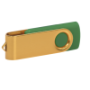 Pamięć USB PD-6 P056963U ciemnozielony / złoty Pamięć USB PD-6 P056963U ciemnozielony / złoty