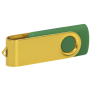 Pamięć USB PD-6 P056963U ciemnozielony / żółty Pamięć USB PD-6 P056963U ciemnozielony / żółty