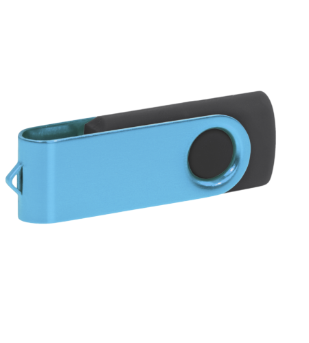 Pamięć USB PD-6 P056963U czarny / błękitny Pamięć USB PD-6 P056963U czarny / błękitny