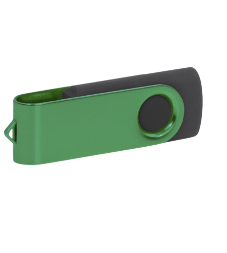 Pamięć USB PD-6 P056963U czarny / ciemnozielony Pamięć USB PD-6 P056963U czarny / ciemnozielony